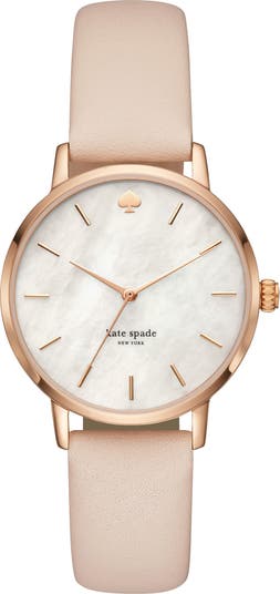 Kate Spade Women's Park outlet Row Stainless Steel and Silicone Quartz watch