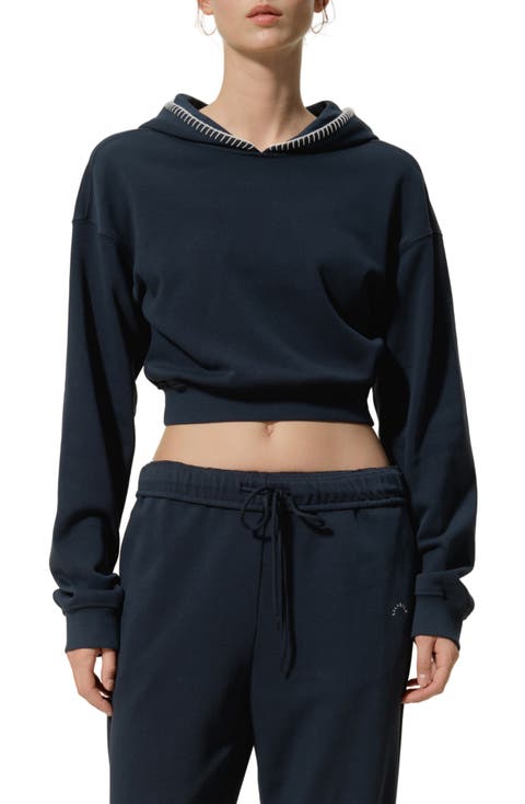 Women's SILKERRY Cropped Fit Seamflow Poise Pullover Hoddie