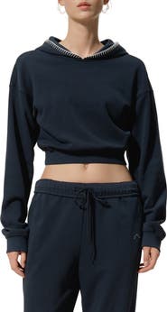 Lilysilk Women's SILKERRY Cropped Fit Seamflow Poise Pullover Hoddie