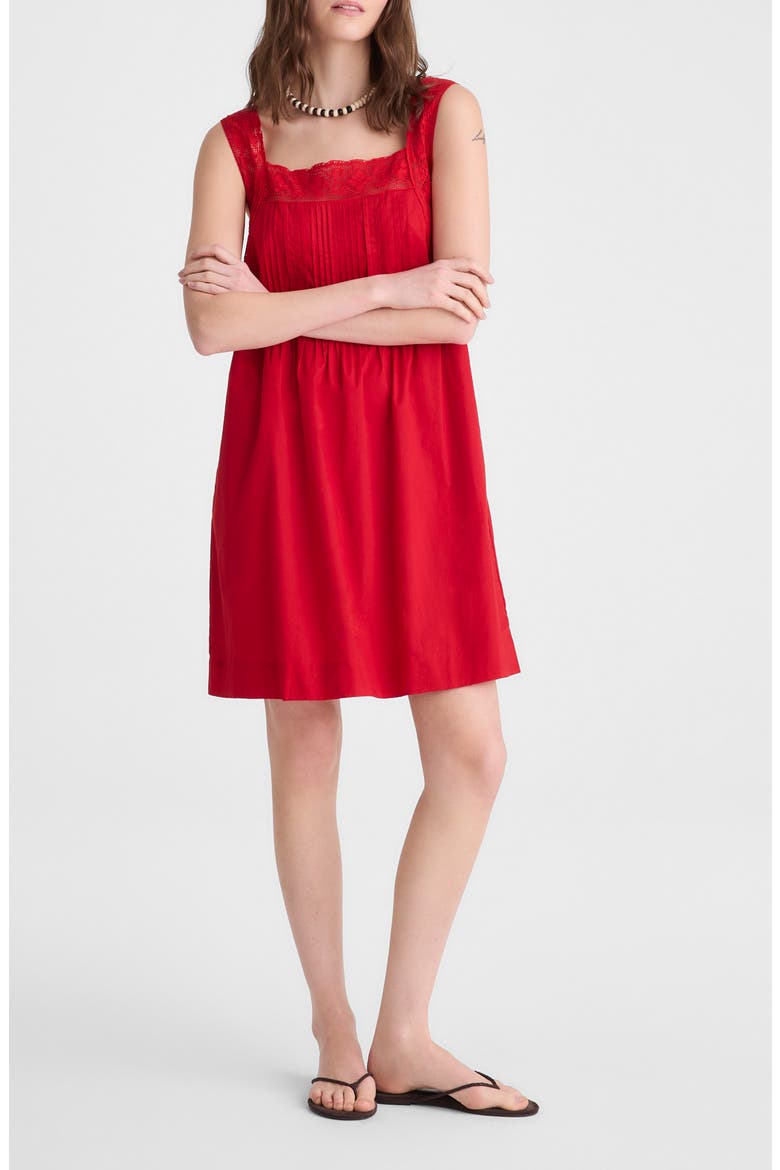 The Sophie Minidress, Main, color, VARSITY RED