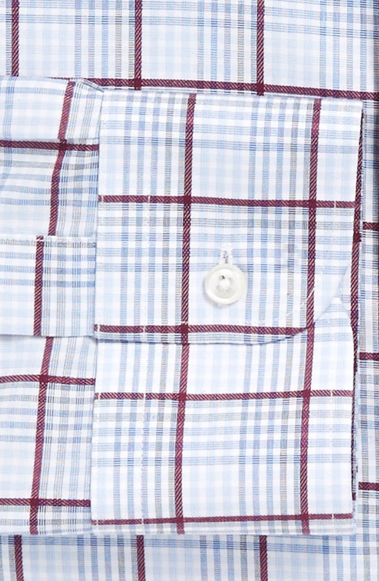 NORDSTROM MEN'S SHOP Nordstrom Smartcare<sup>™</sup> Traditional Fit Plaid Dress Shirt, Alternate, color,