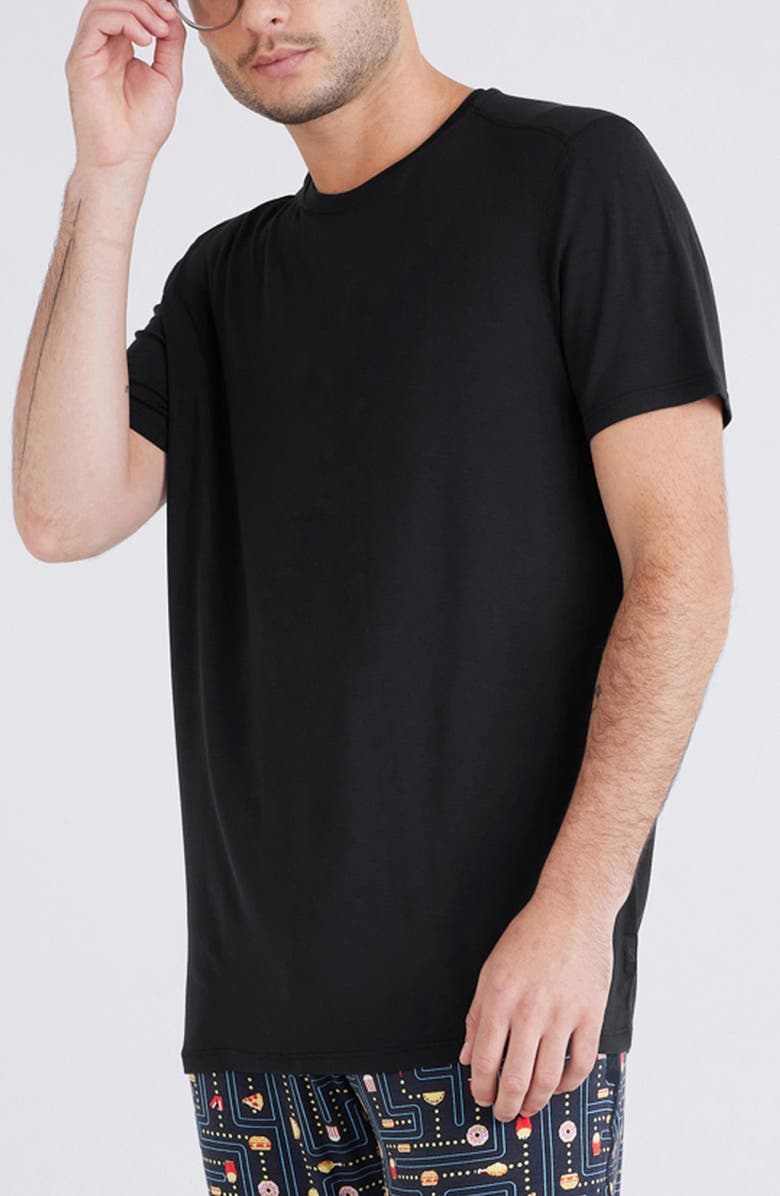 SAXX Snooze Sleep Shirt, Main, color, Black