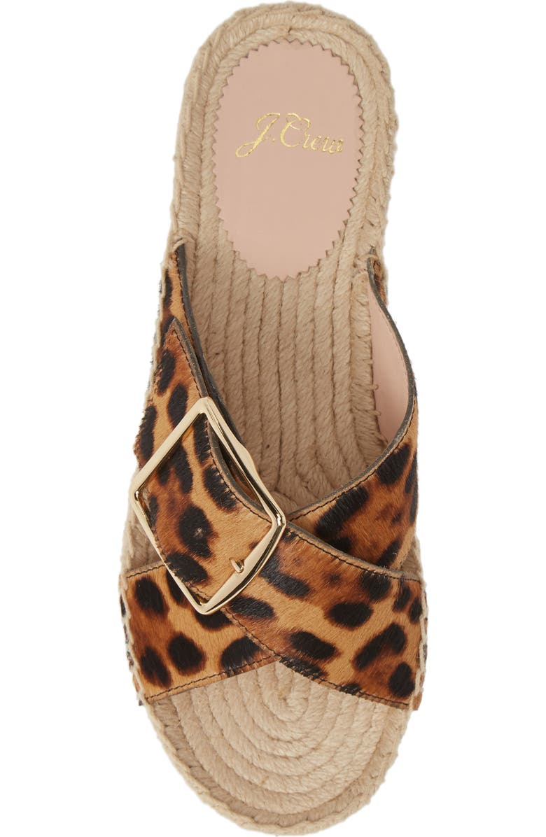 J.Crew Buckle Cross Strap Espadrille Sandal, Alternate, color,