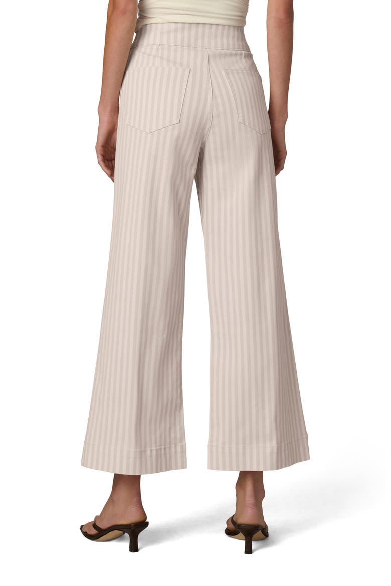 The Ellia Ankle Wide Leg Pants, Alternate, color, NATURAL STRIPE
