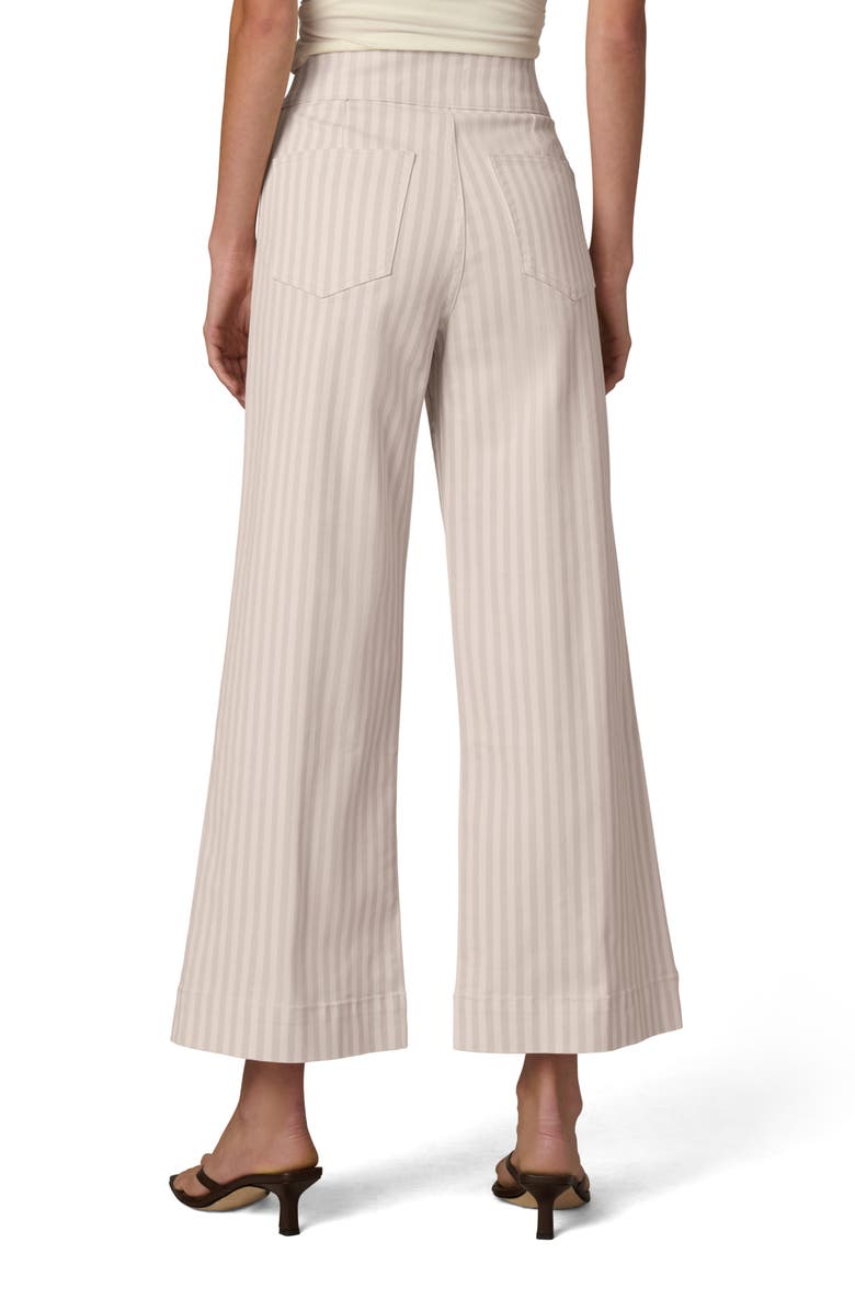 Joe's The Ellia Ankle Wide Leg Pants, Alternate, color, Natural Stripe