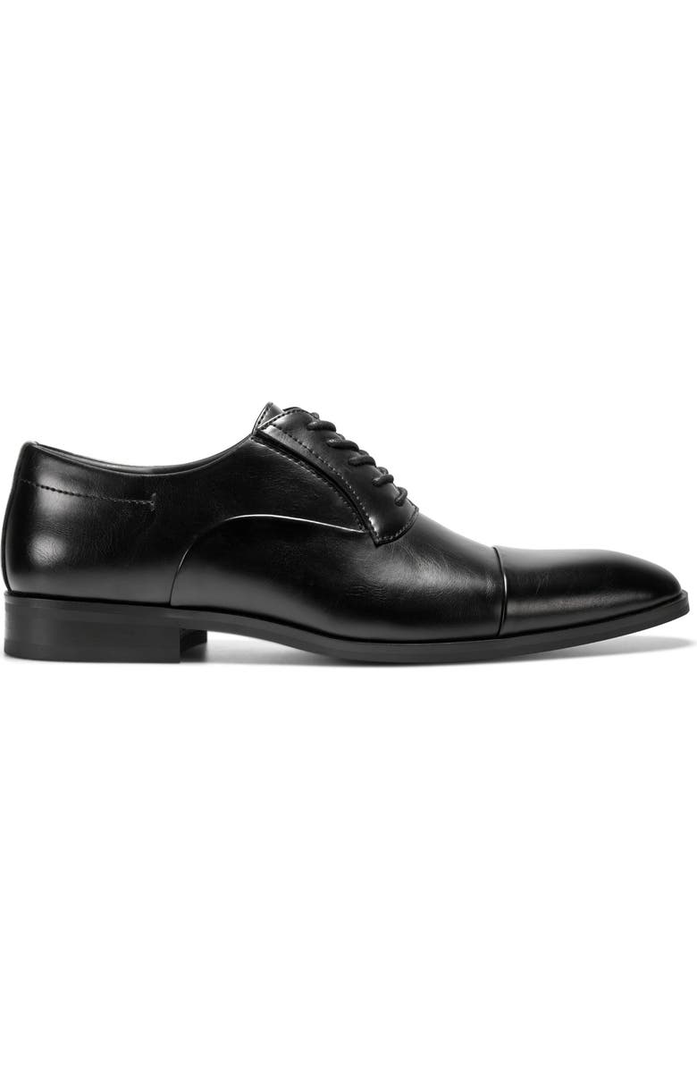 Kenneth Cole Reaction Heath Cap Toe Oxford, Alternate, color, Black