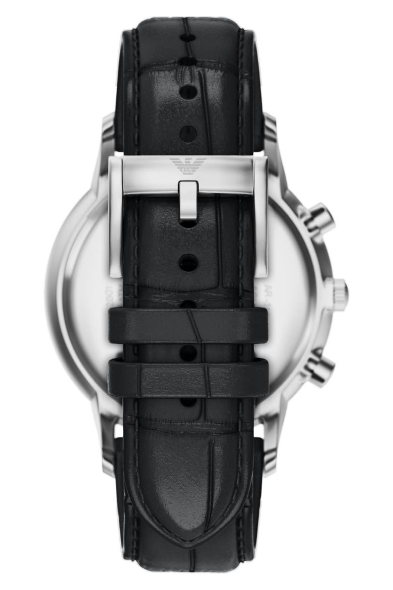 Cushion Case Bracelet Chronograph Watch, 40mm, Alternate, color, BLACK