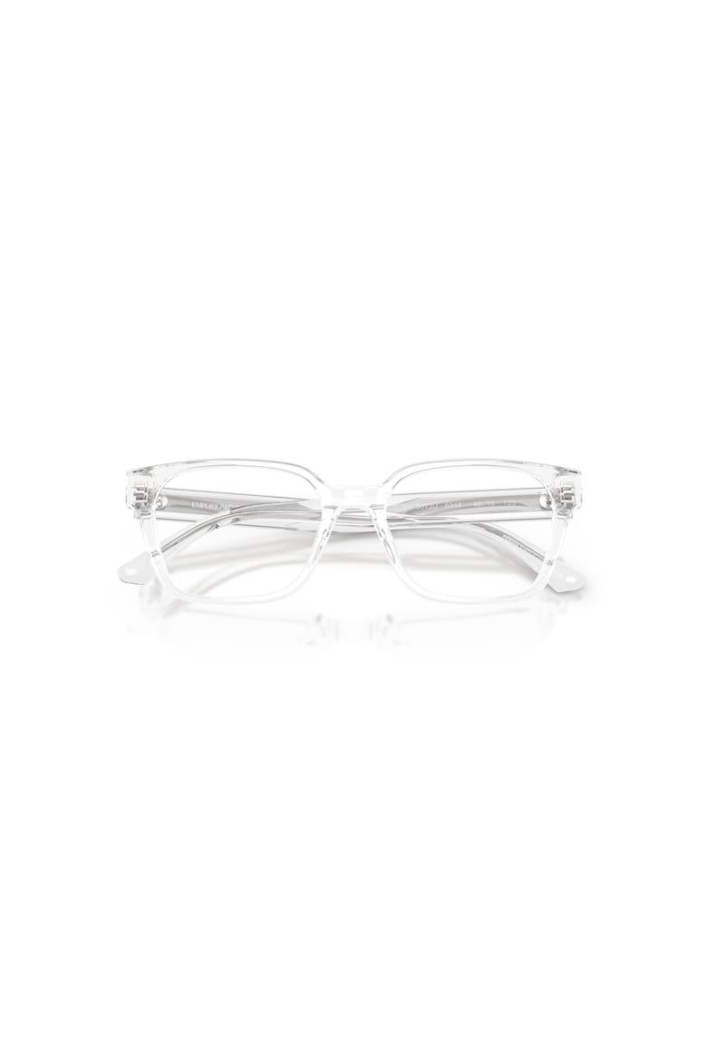 48mm Rectangle optical glasses, Alternate, color, Transparent