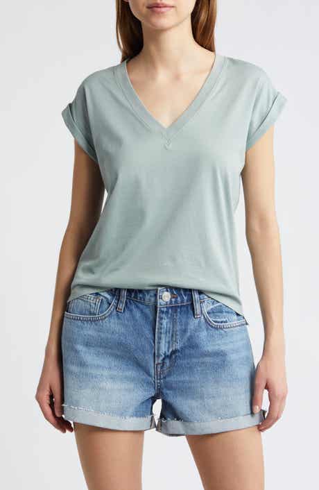 Easy Cotton V-Neck T-Shirt