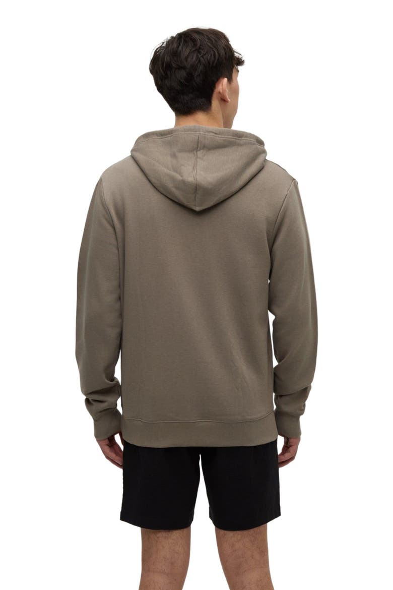 Reynard Zip Hoodie, Alternate, color, Clay