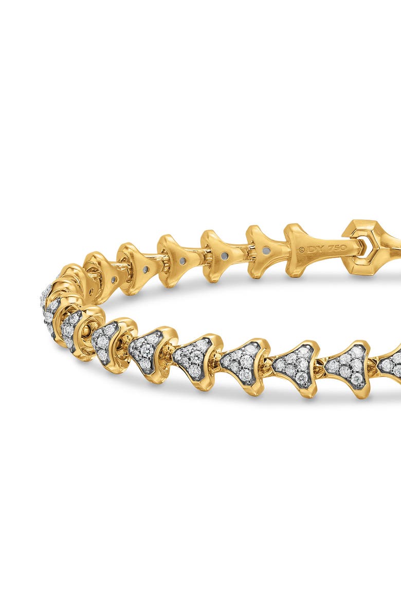 David Yurman Men's Armory Link Bracelet, Alternate, color, Gold