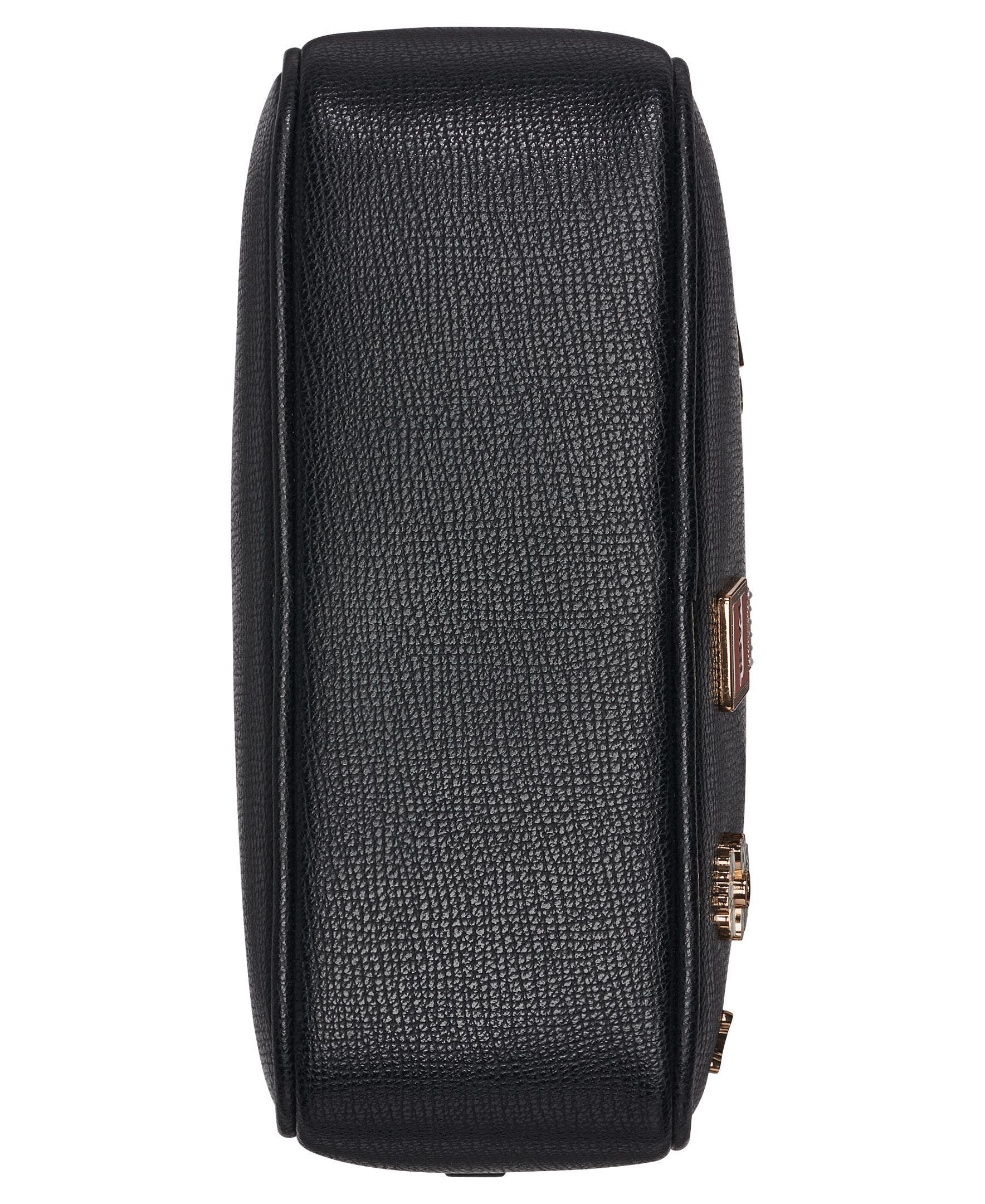 KARL LAGERFELD PARIS Maybelle East/WestCrossbody, Alternate, color, Black/Gold