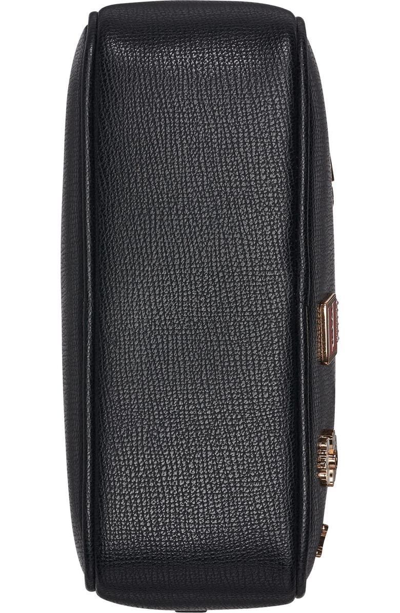 KARL LAGERFELD PARIS Maybelle East/WestCrossbody, Alternate, color, Black/Gold