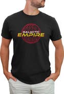 Star Wars Men's Galactic Empire Death Star Short Sleeve Graphic T-Shirt