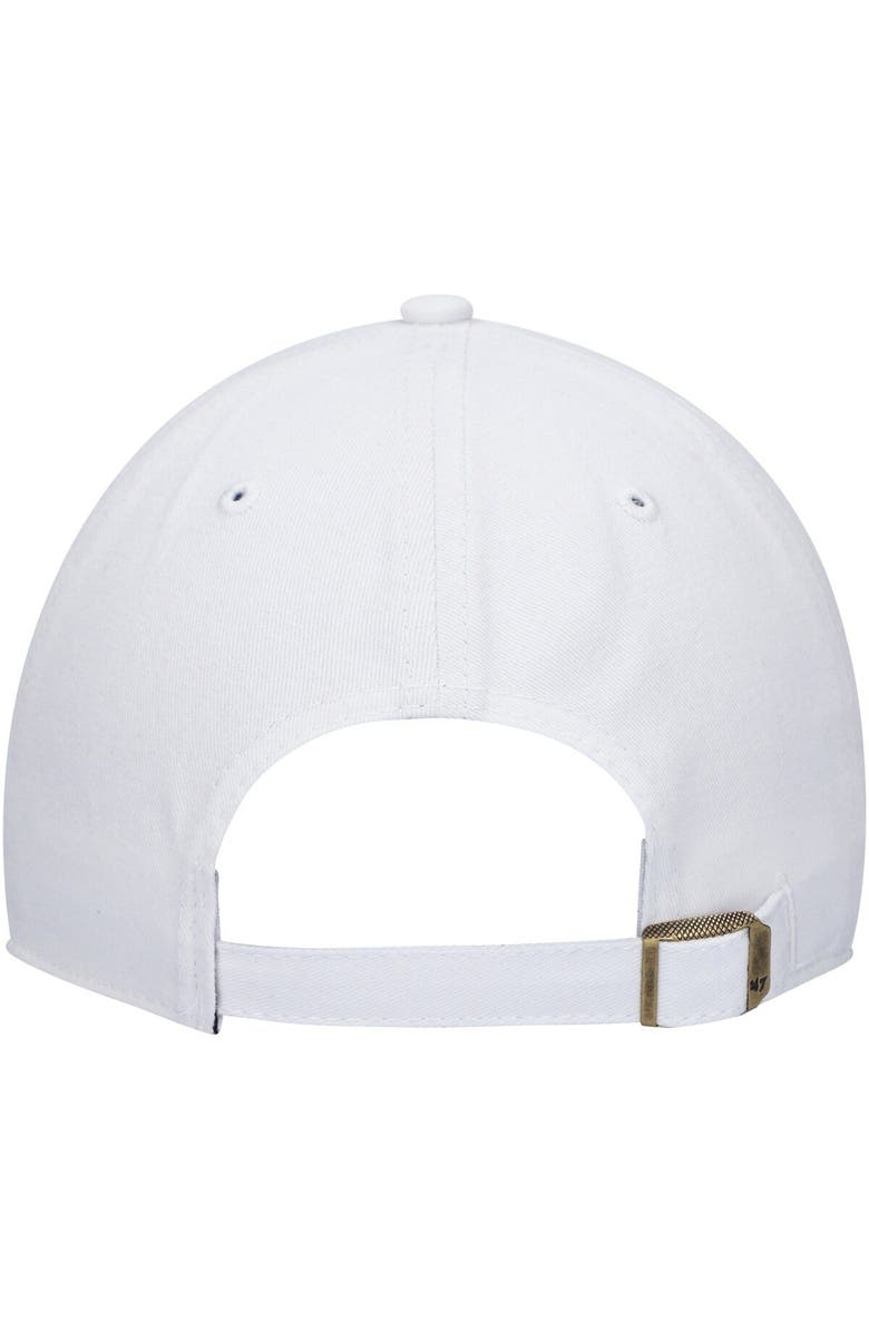 '47 Women's '47 White Buffalo Bills Miata Clean Up Logo Adjustable Hat, Alternate, color, White