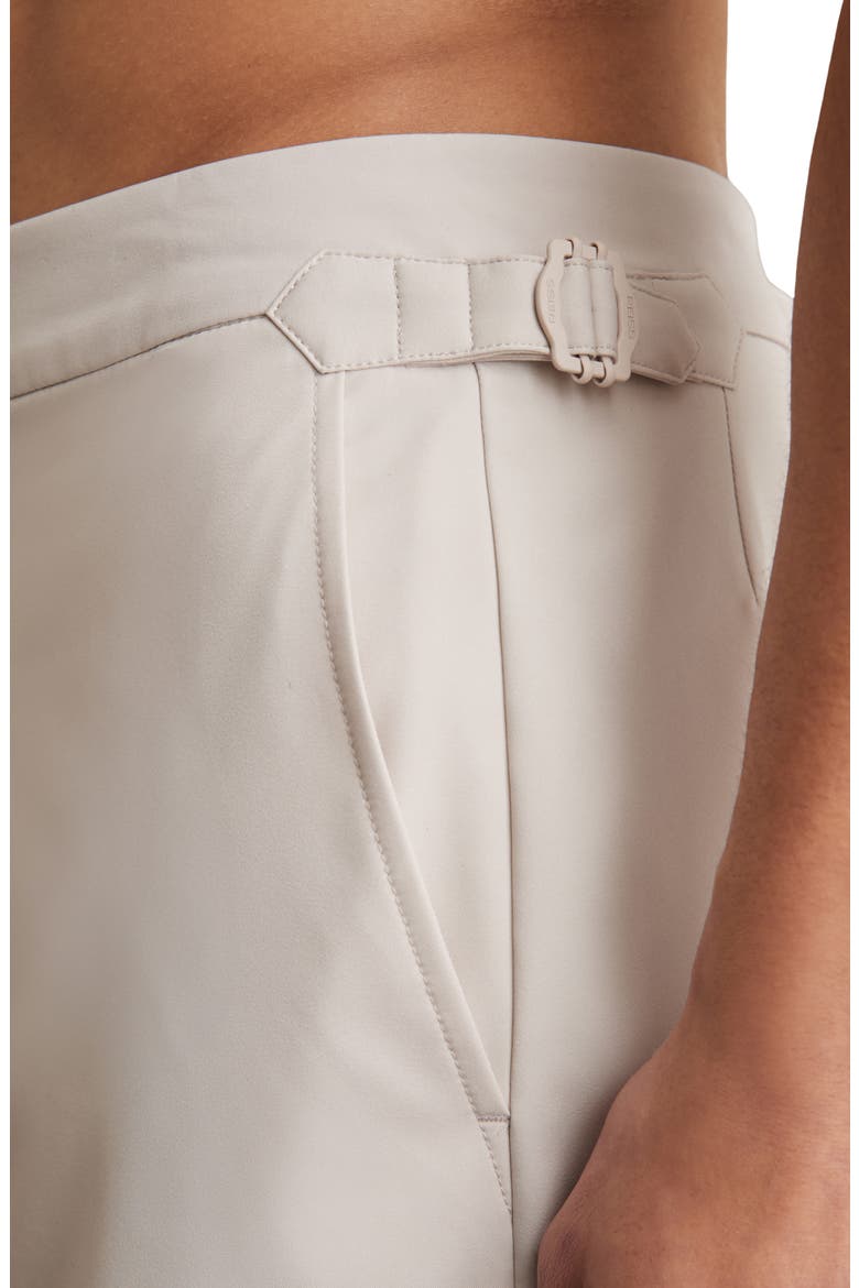 Sun Side Adjuster Swim Trunks, Alternate, color, OFF WHITE