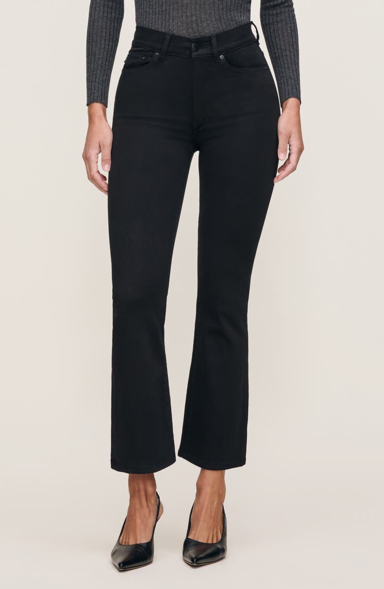 DL1961 Bridget Instasculpt<sup>™</sup> Boot High Rise Crop Jeans, Main, color, Hail