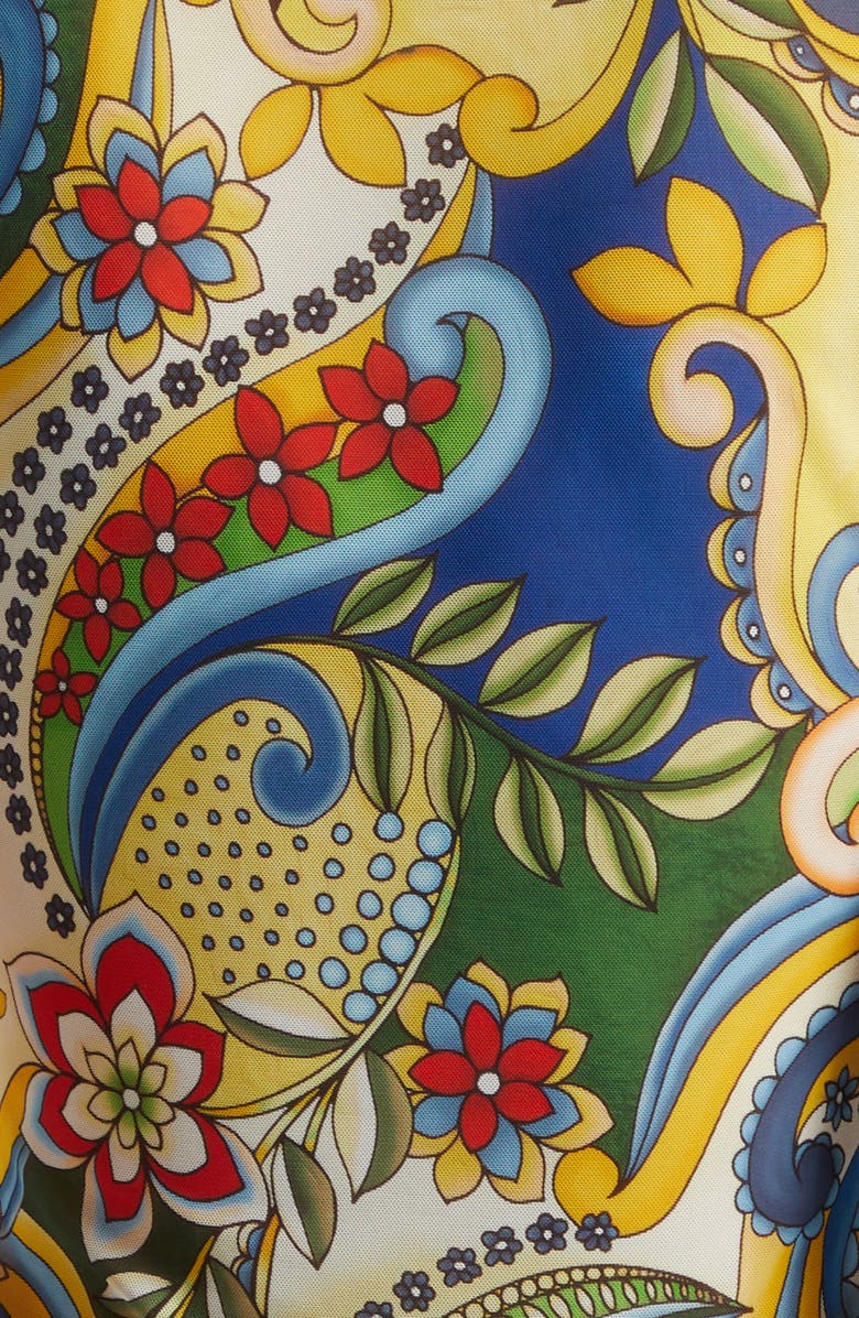 Alice + Olivia Tess Stretch Mesh T-Shirt, Alternate, color, Heat Wave