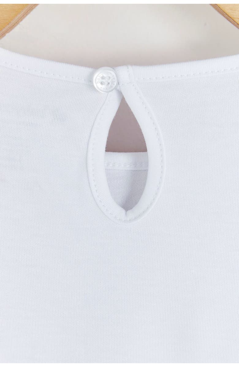 Babycottons Premium Peruvian Pima Cotton Tunic Long Sleeve Top For Infant, Alternate, color, 