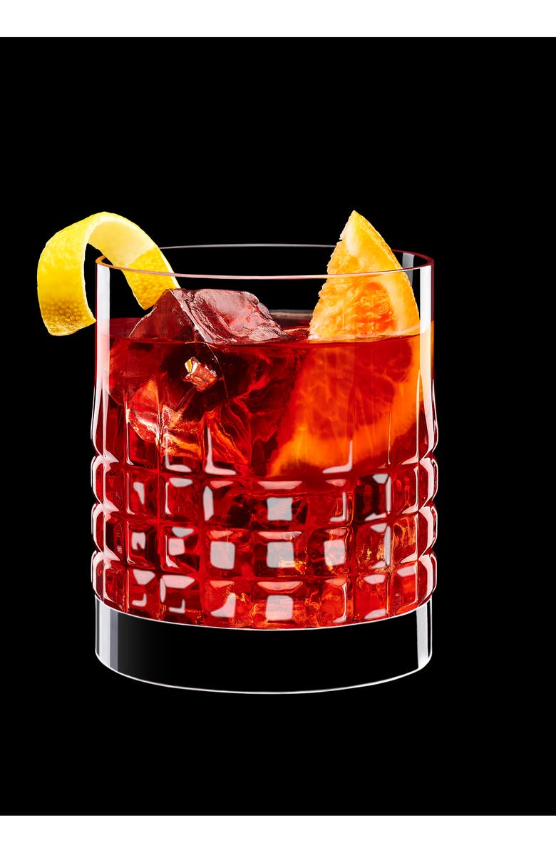 Luigi Bormioli Mixology Charme Set of 4 Double Old Fashioned Glasses, Alternate, color,