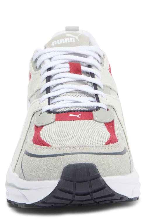Puma Hypnotic Sneaker In Feather Gray- White