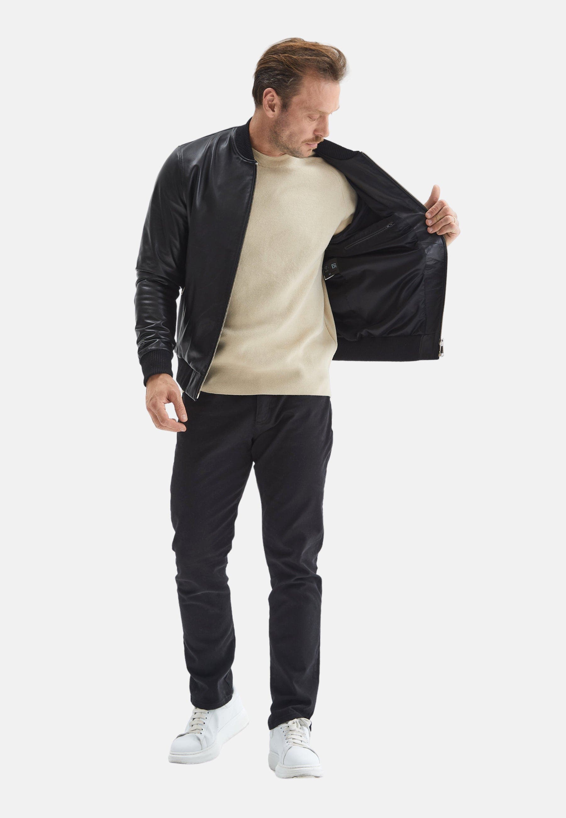 FURNIQ UK Jasper Leather Jacket — фото 5