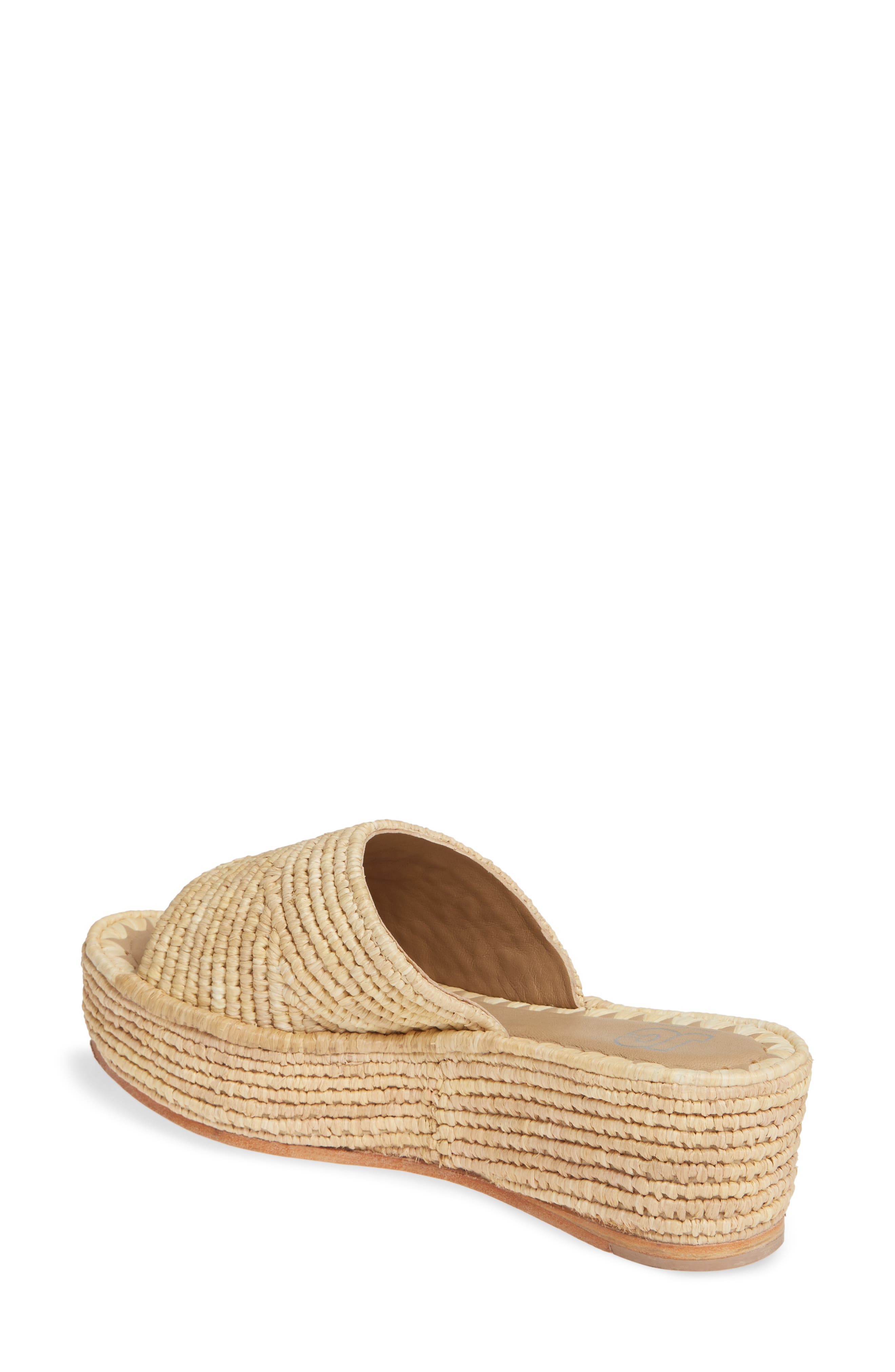 Jeffrey Campbell Romeno Espadrille Platform Slide Sandal, Alternate, color, 