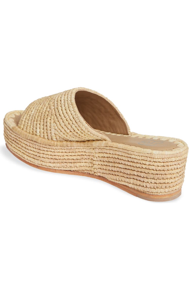 Jeffrey Campbell Romeno Espadrille Platform Slide Sandal, Alternate, color,