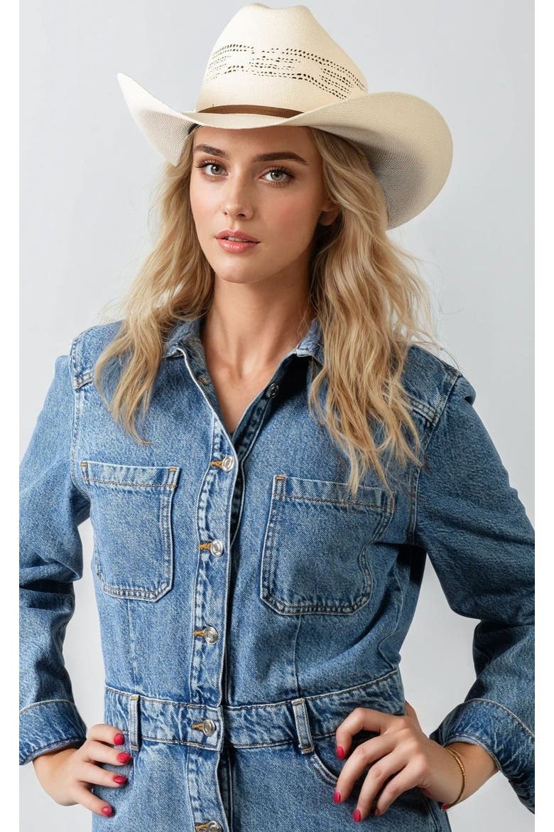The Mesa Walker 50X Bangora Hat, Alternate, color, Natural