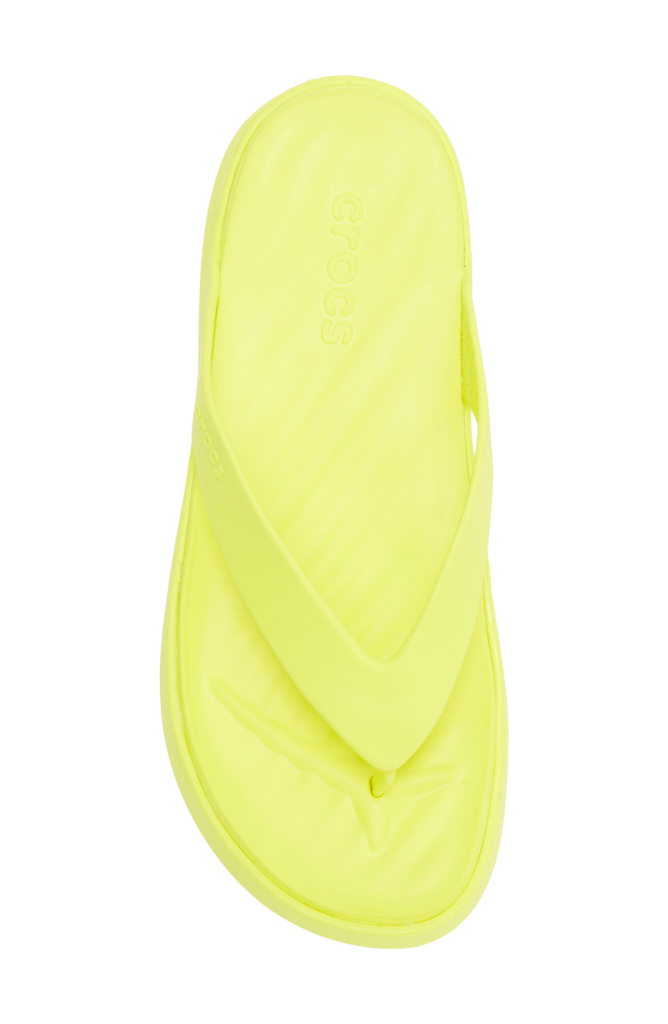 Getaway Platform Flip Flop, Alternate, color, ACIDITY