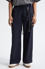 SONG FOR THE MUTE Relaxed Wool Blend Lounge Pants