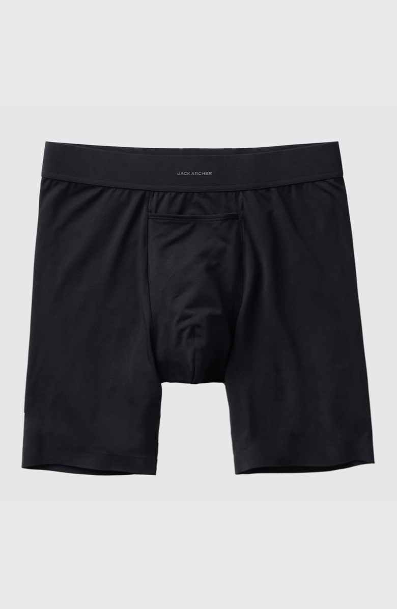 Jack Archer Jetsetter Boxer Brief, Alternate, color, Space Black