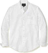 Bonobos Slim Fit Solid White Stretch Cotton Button-Down Oxford Shirt