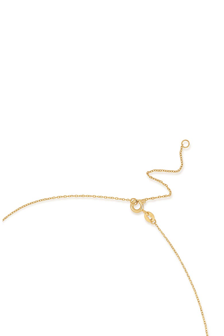 14K Gold Tri-Tone Beaded Station Chain Necklace, Alternate, color, 14K WHITE/ ROSE/ YELLOW GOLD