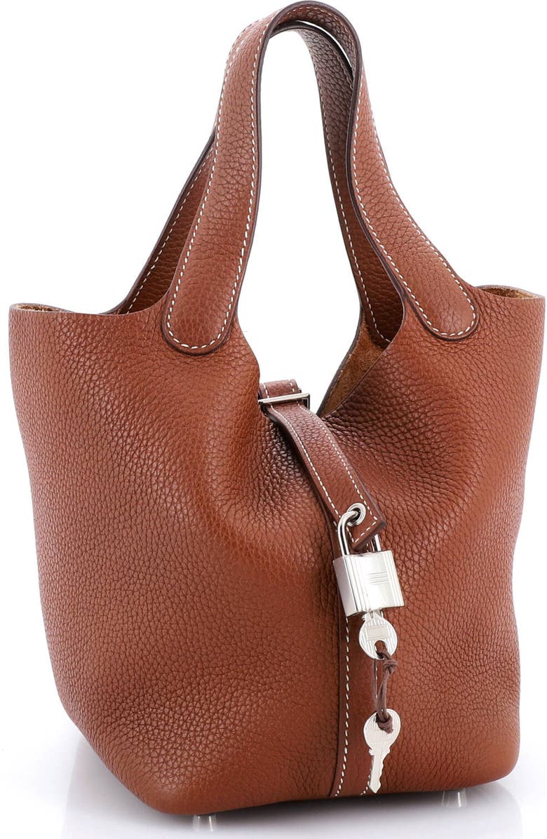 Pre-Owned Hermes Picotin Lock Bag Clemence PM, Alternate, color,