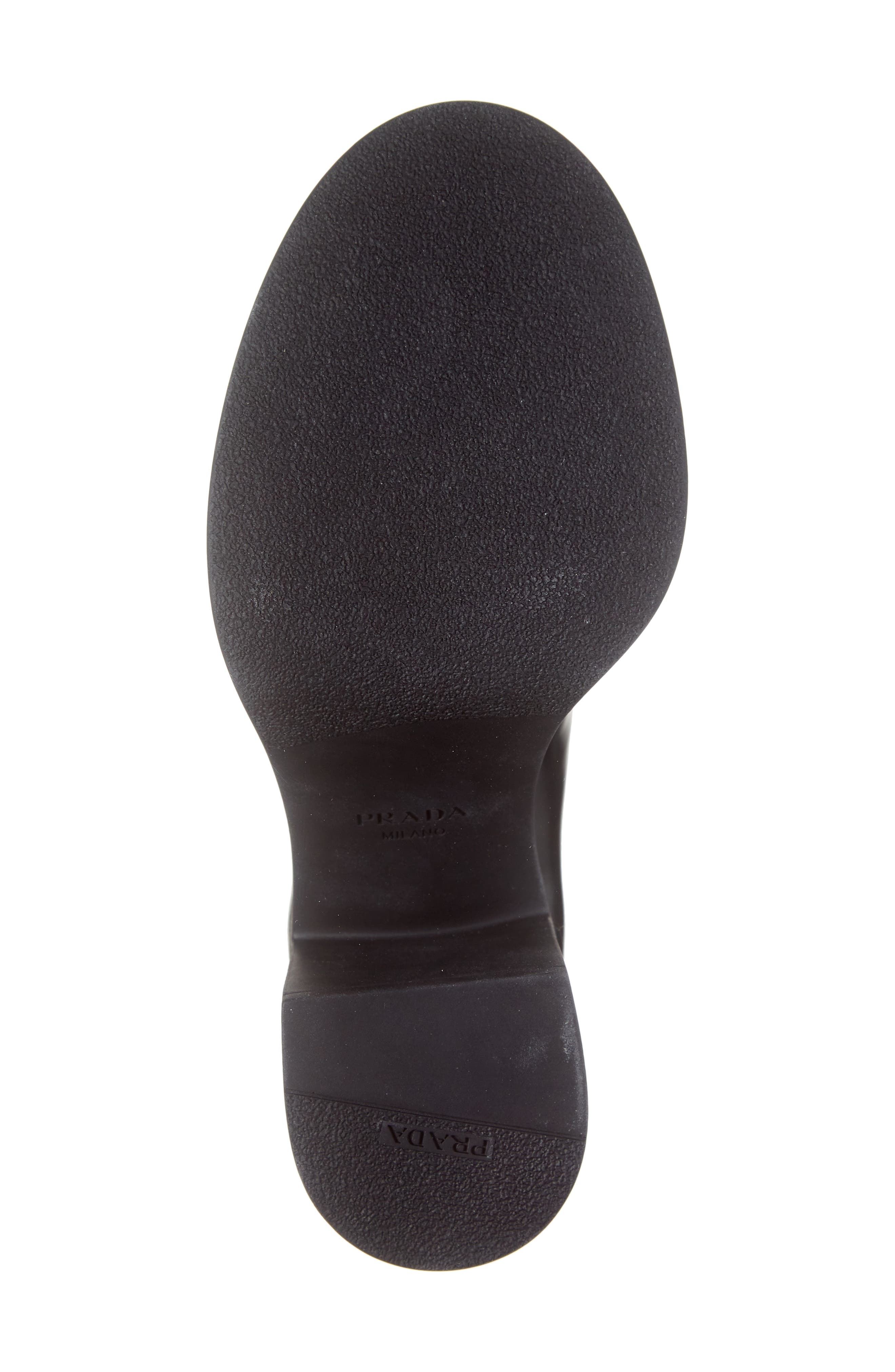 Prada Chocolate Platform Loafer, Alternate, color, 