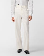 PHILIPP PLEIN Wool Wide Leg Trousers Men