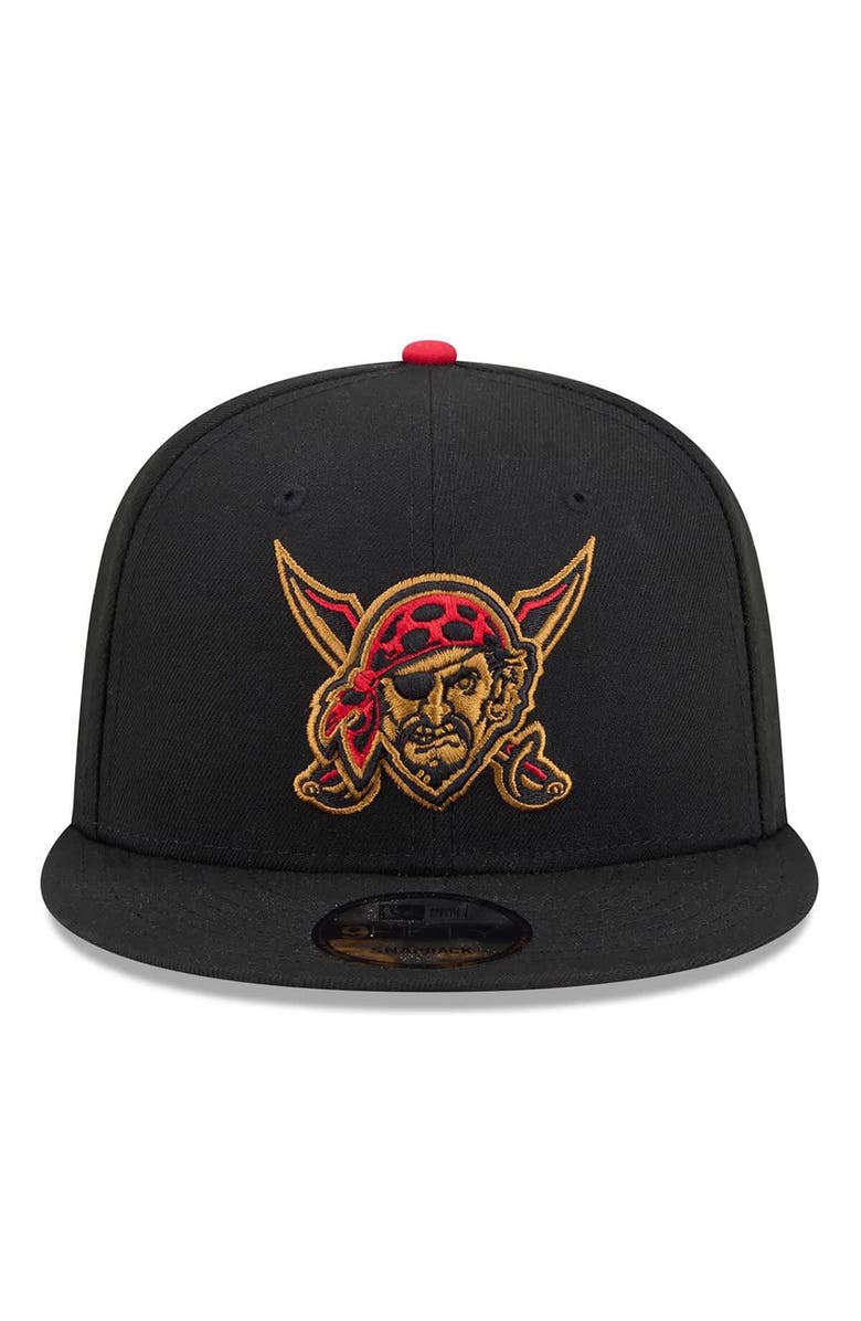 New Era Men's New Era Black Pittsburgh Pirates 2026 City Connect 9FIFTY Snapback Hat, Alternate, color, Black