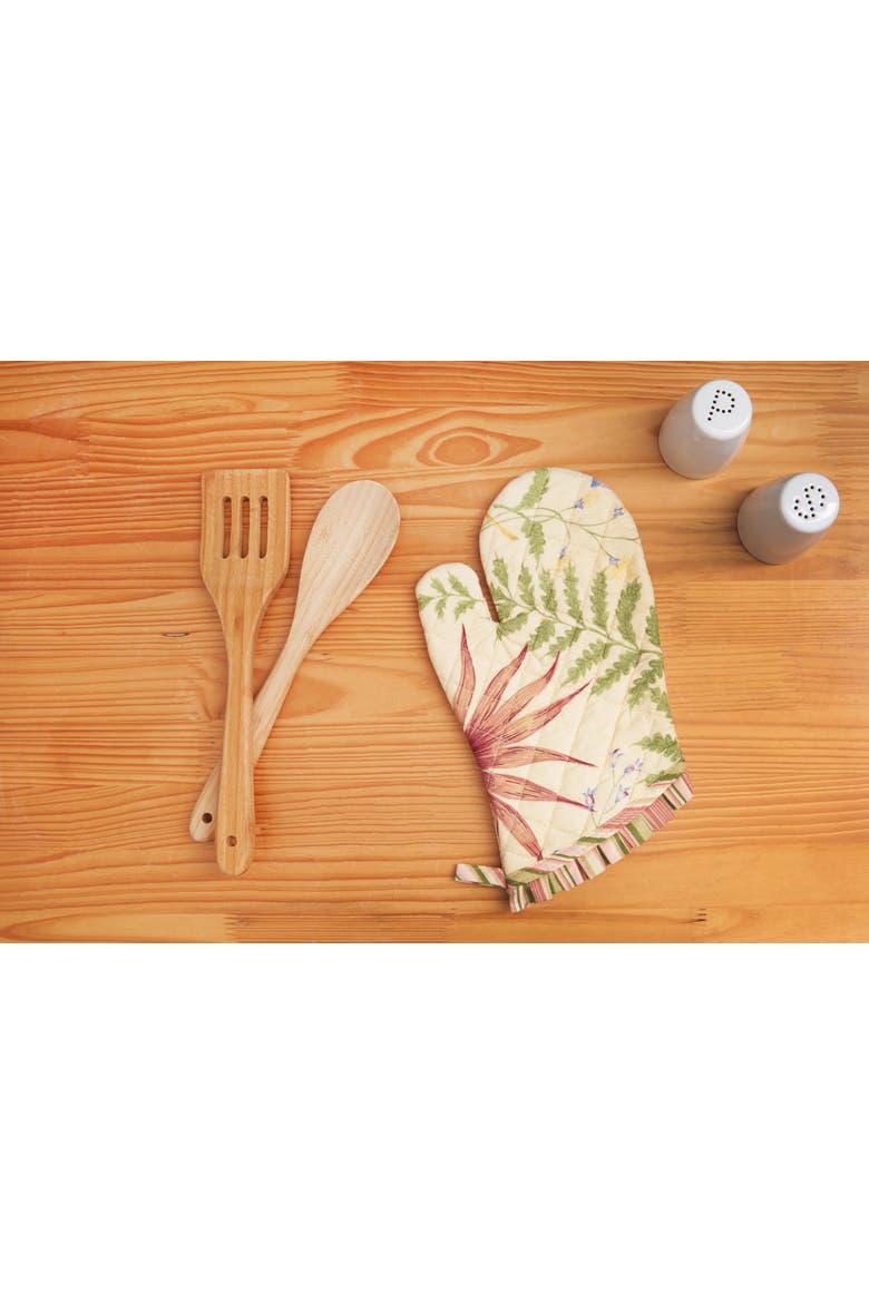 Oven Mitten, Fiji, Alternate, color, Off-White