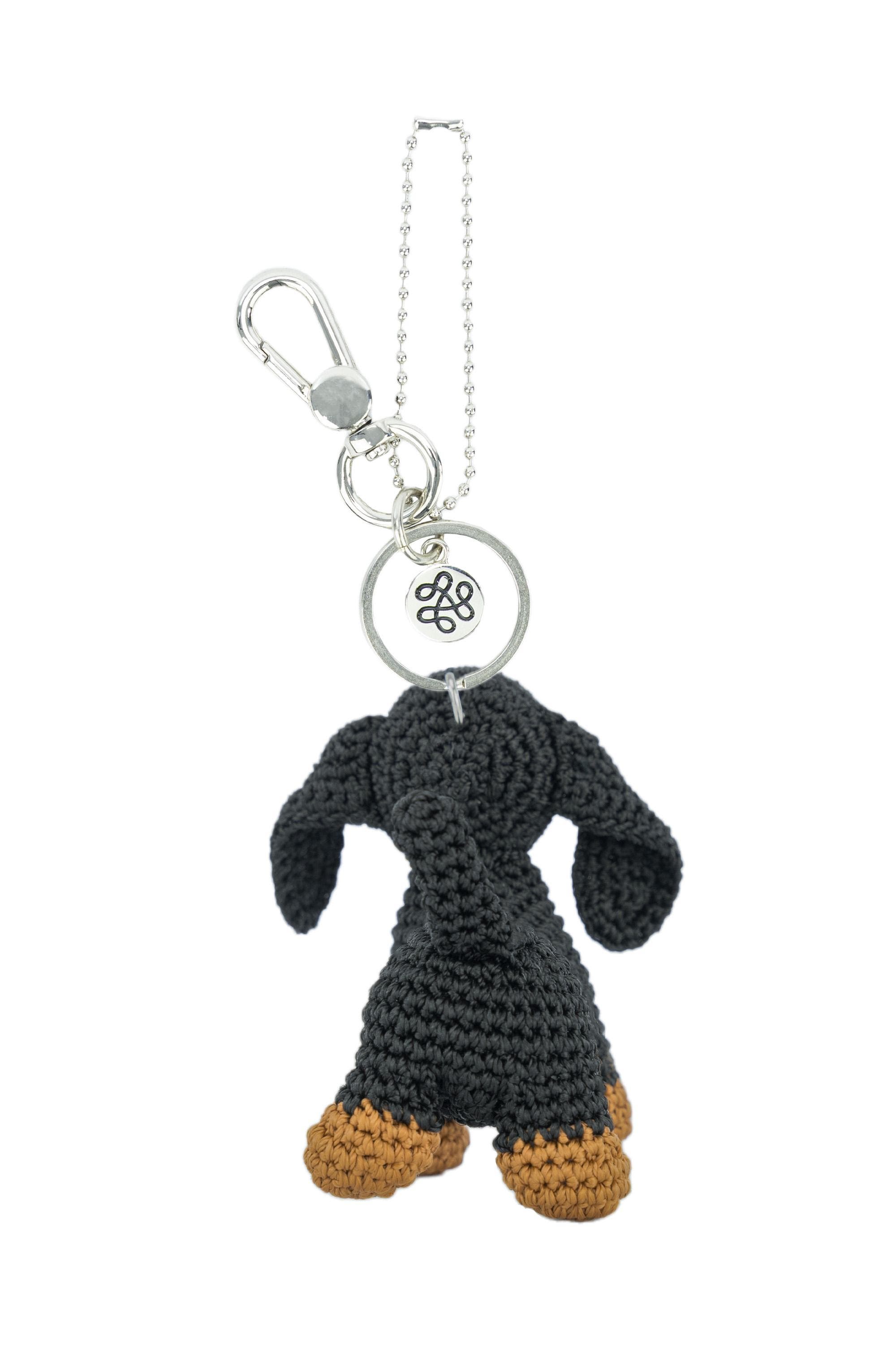 The Sak Yarnicharmz Hand Crochet Dangle - Dogs, Alternate, color, 