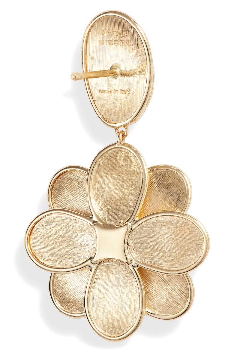Petali Diamond Earrings, Alternate, color, YELLOW GOLD