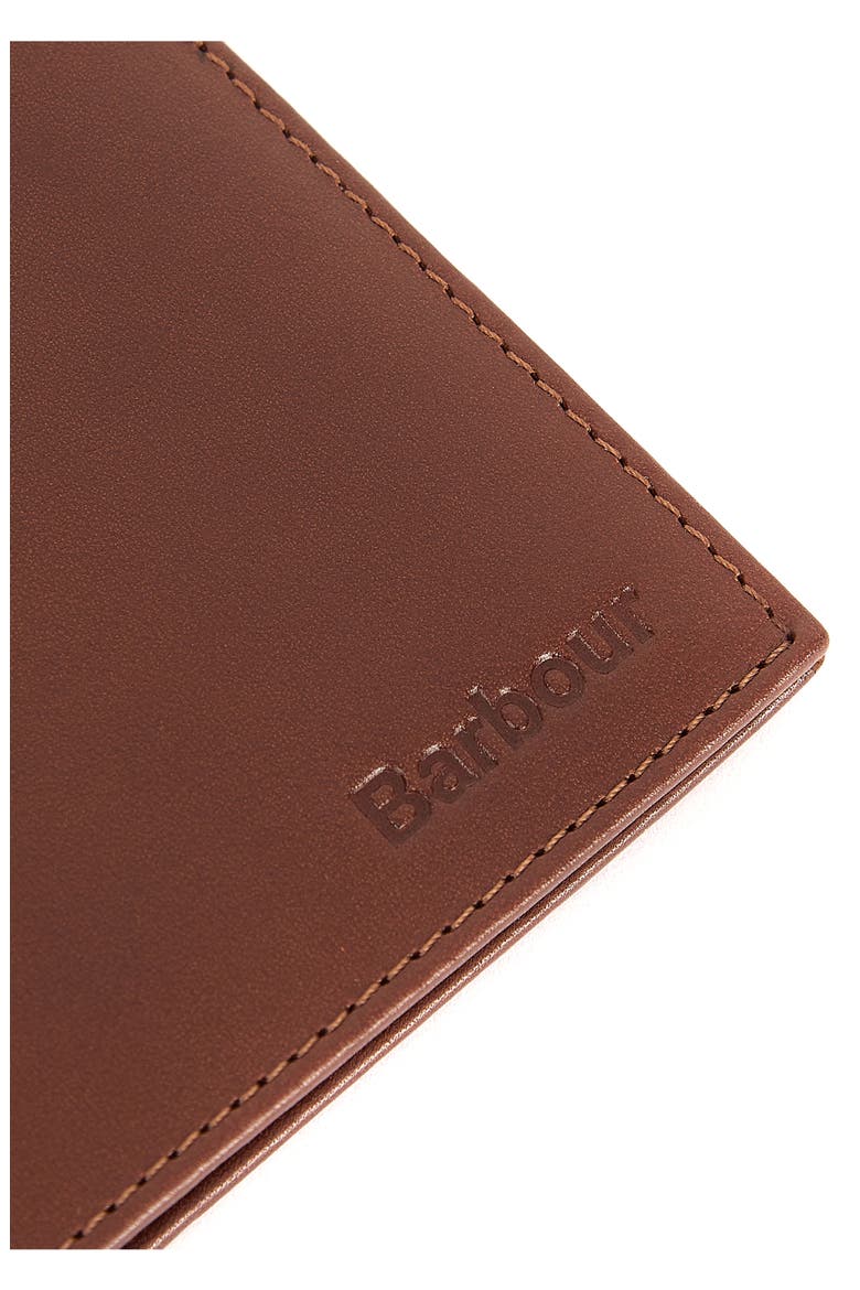 Colwell Leather Bifold Wallet, Alternate, color, BROWN CLASSIC TARTAN