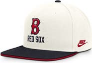 Nike Men's Nike Cream/Navy Boston Red Sox Cooperstown Pro Dri-FIT Snapback Hat