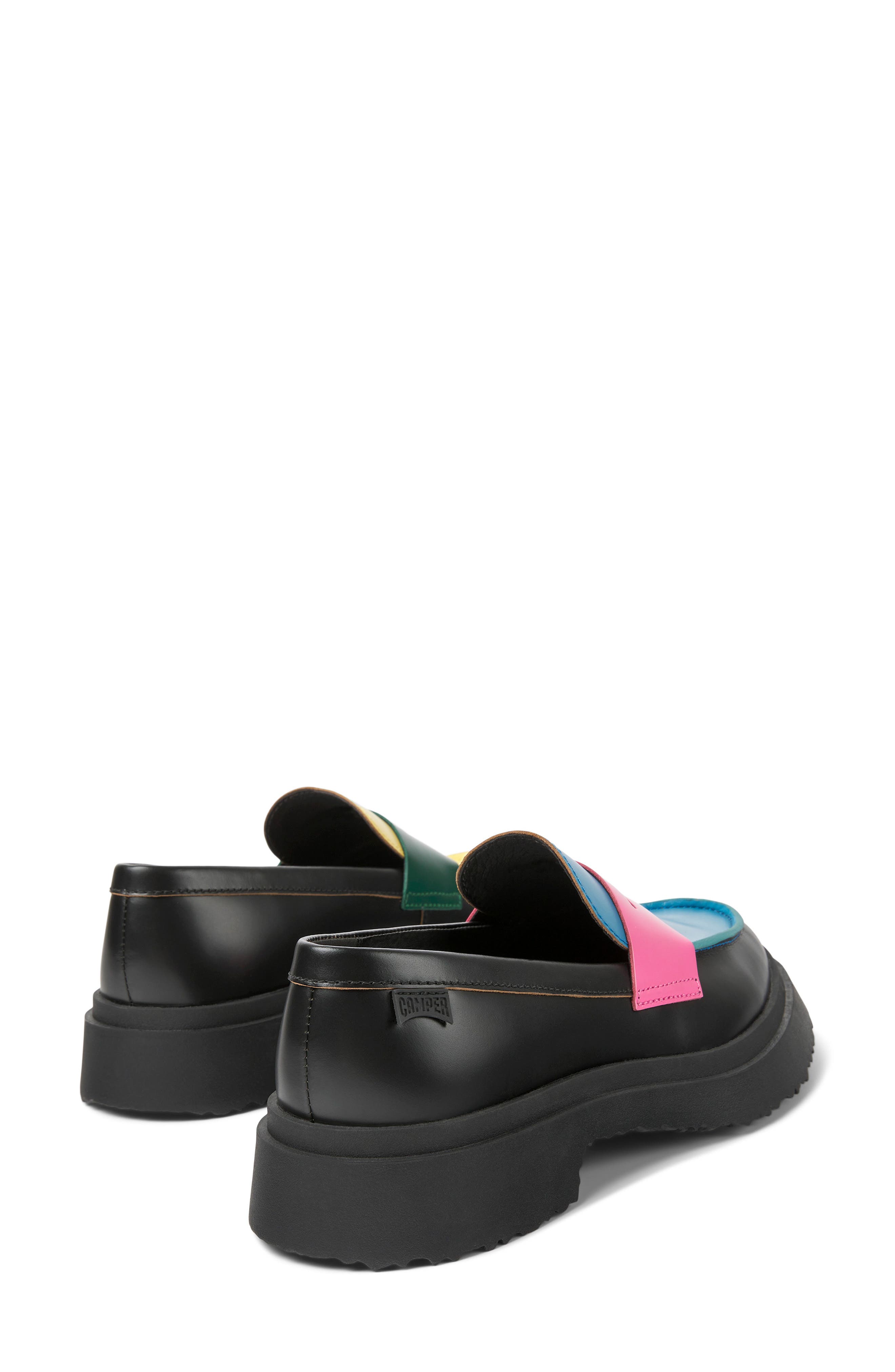 Camper Twins Mismatched Loafers, Alternate, color, 