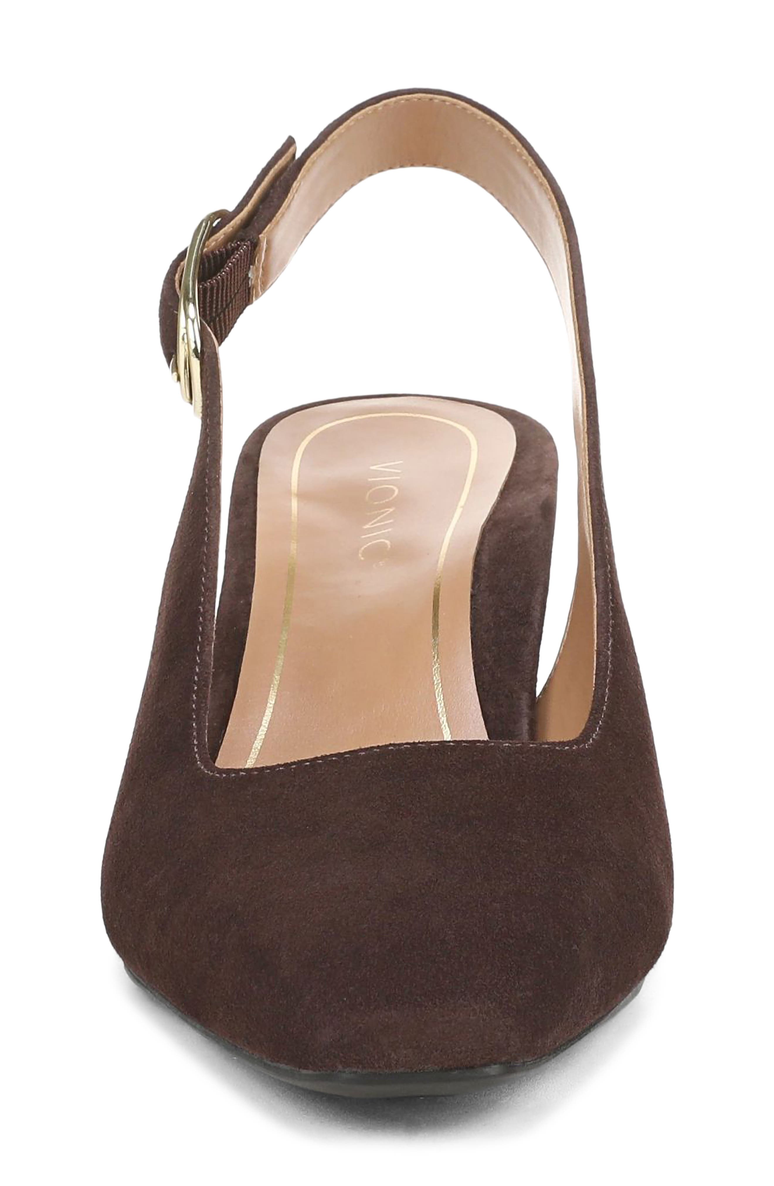 Stella Slingback Pump, Alternate, color, CHOCOLATE GANACHE