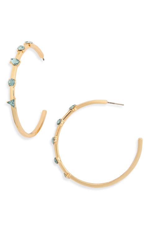 ピアス KARL LAGERFELD HOTEL KARL HOOP EARRINGS Karl Lagerfeld Perforated Hoop Earrings – Twin Hearts Vintage