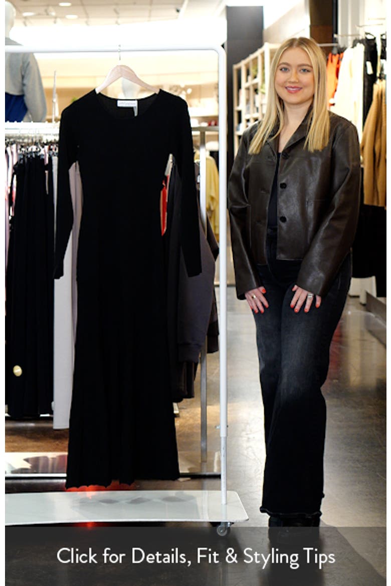 Monty Long Sleeve Midi Dress video
