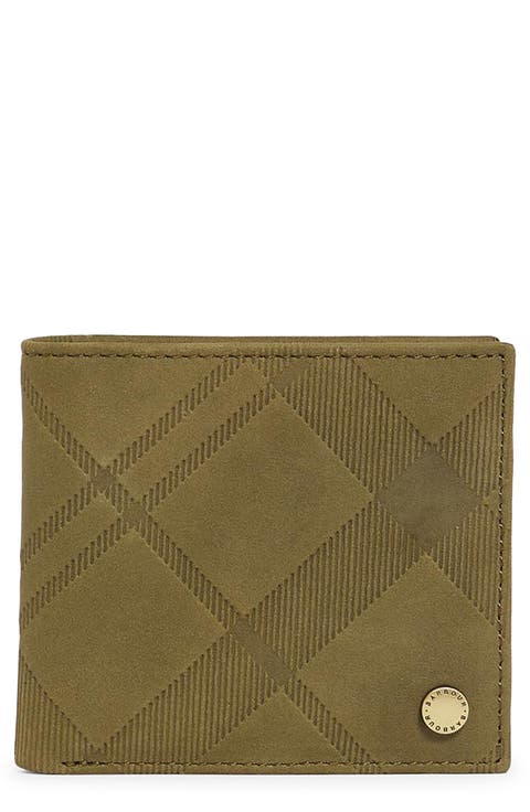 Beith Tartan Nubuck Leather Wallet