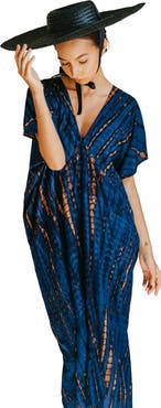 PINK HALEY Madella Hand Dyed Kaftan Dress
