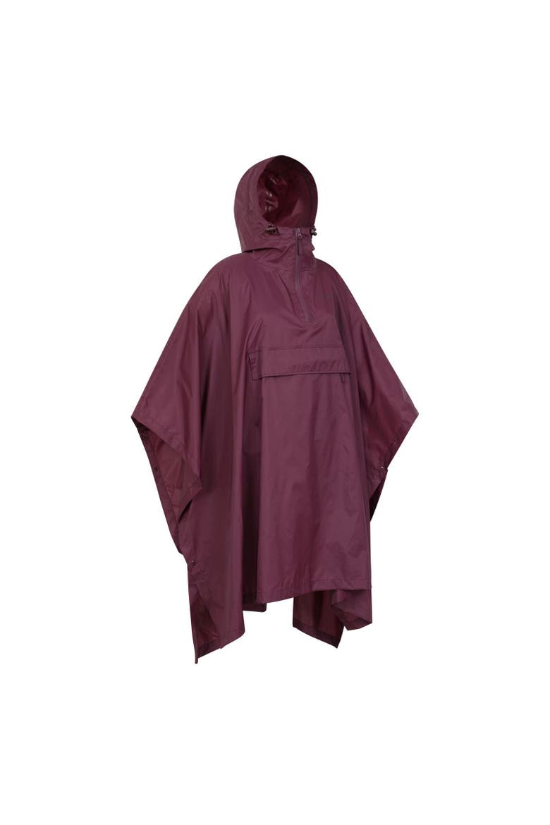 Pakka Waterproof Poncho, Alternate, color, Dark Purple